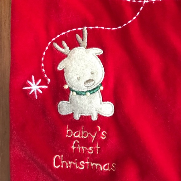 Carter’s Child of Mine Baby’s First Christmas Sleeper Size Medium - Picture 2 of 5
